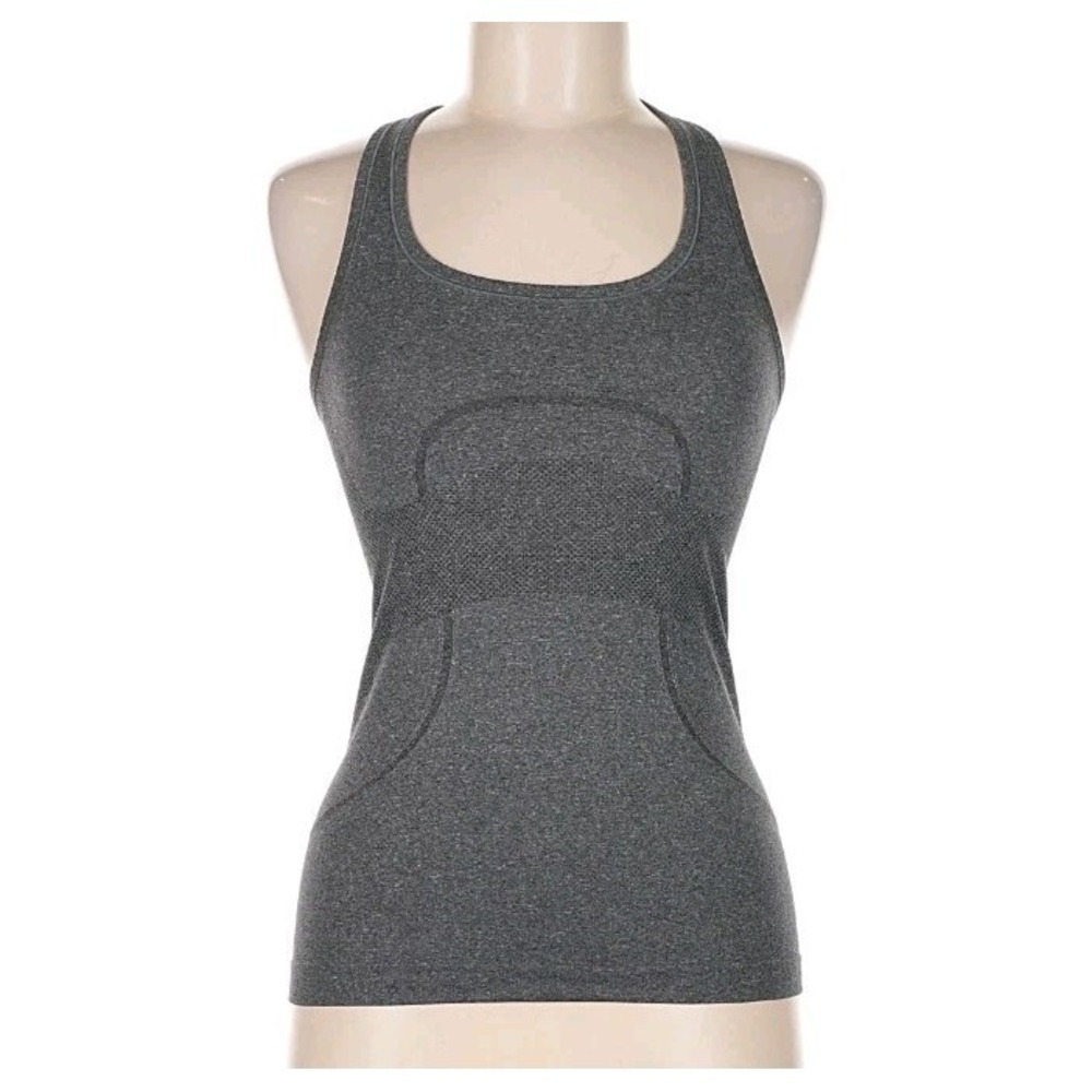 Lululemon Swiftly Tech Racerback Tank Top Women's 6 Heathered Yoga